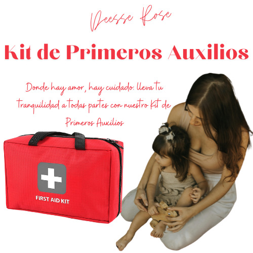 Kit de Primeros Auxilios DéesseRose — Tu tranquilidad siempre a la mano