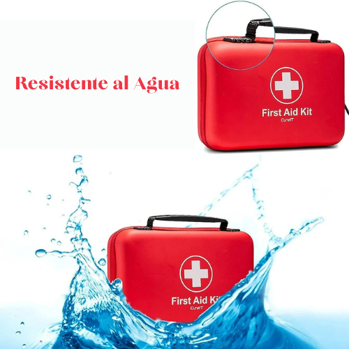 Kit de Primeros Auxilios de 228 Piezas — Práctico, Impermeable y Siempre Listo