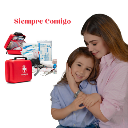 Kit de Primeros Auxilios de 228 Piezas — Práctico, Impermeable y Siempre Listo