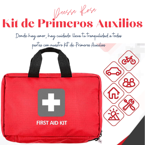Kit de Primeros Auxilios DéesseRose — Tu tranquilidad siempre a la mano